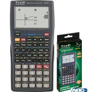 Kalkulator TOOR TR-523, 12 pozycyjny, graficzny naukowy 120-1457