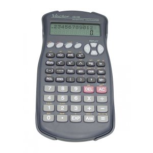 Kalkulator naukowy VECTOR KAV CS-105, 240 funkcji, 80x170mm, czarny