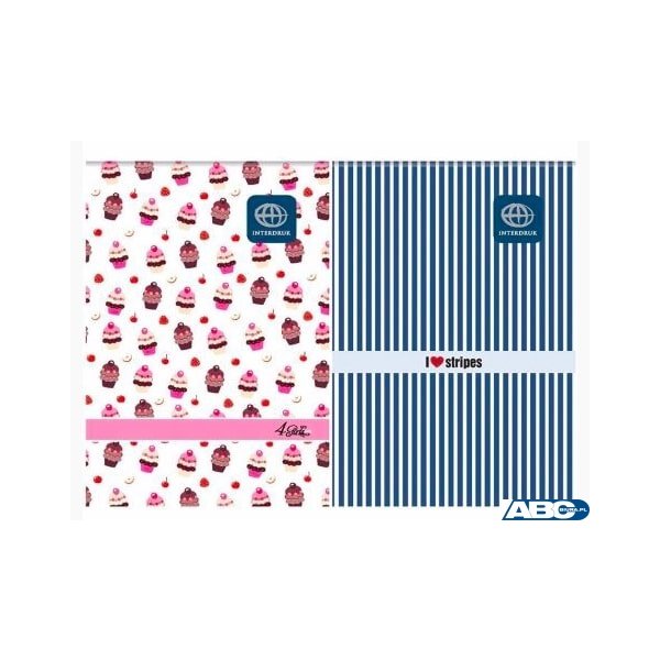 Notes/blok A6 50kart kratka INTERDRUK