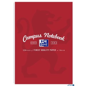 Notatnik OXFORD CAMPUS A4 60k 90g kratka miks 400133488