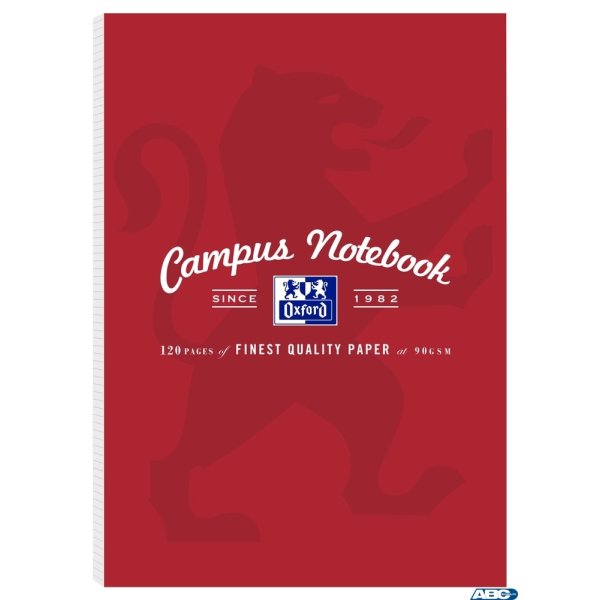 Notatnik OXFORD CAMPUS A4 60k 90g kratka miks 400133488