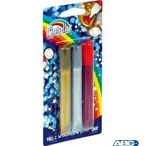 Klej brokatowy FIORELLO GR-BK13 3 kolory x13ml 170-2233