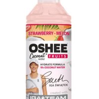 OSHEE Vitamin Water z wodą kokosową truskawka-melon 555ml