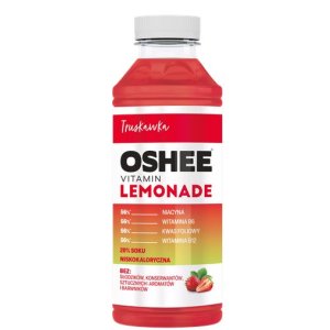 OSHEE Vitamin Lemonade Truskawka 555 ml