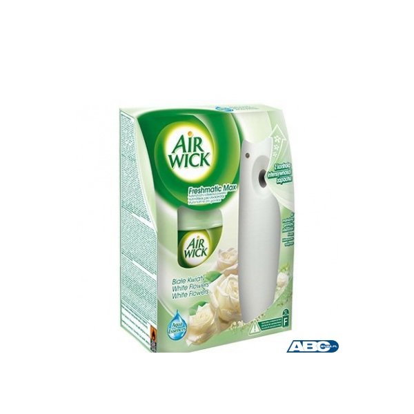 AIR WICK odświeżacz automat.doz.+wkład 250ml Kwiat Bawełny 76783