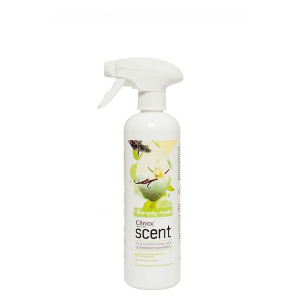 Odświeżacz powietrza CLINEX Scent Hawajska Wanilia 500ml, skoncentrowany