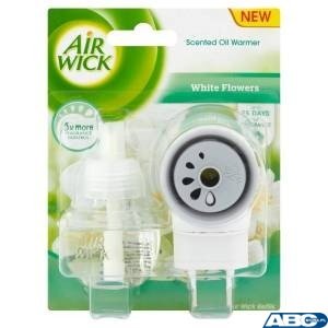 AIR WICK odświeżacz Elektryczny Białe Kwiat komplet 19 ml  05505