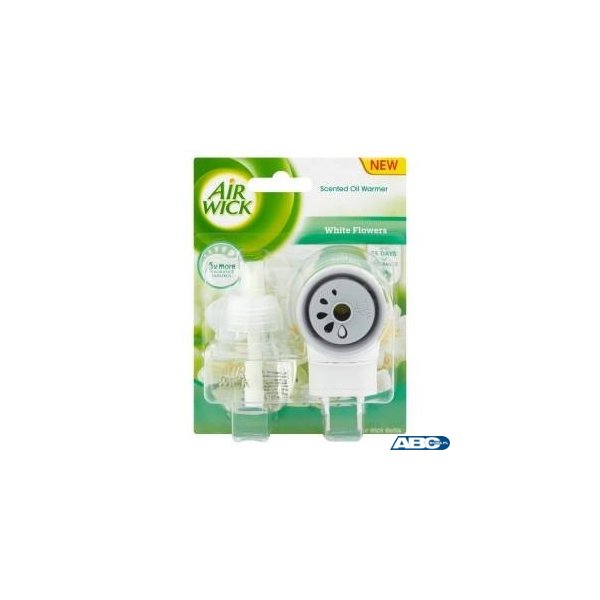 AIR WICK odświeżacz Elektryczny Białe Kwiat komplet 19 ml  05505
