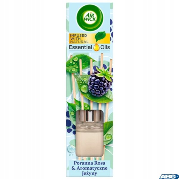 AIR WICK Odświeżacz pachnące patyczki 40ml Poranna Rosa & Aromatyczne Jeżyny 10622