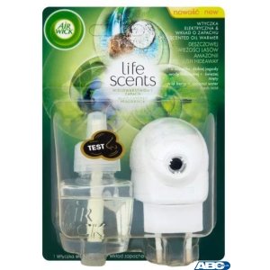 AIR WICK odświeżacz Elektryczny Deszczowa Świeżość Lasów Amazonii komplet 19ml 05499