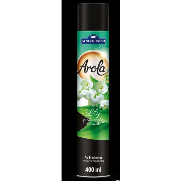 Odświeżacz powietrza AROLA Spray 400ml konwalia GENERAL FRESH