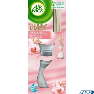 AIR WICK Odświeżacz pachnące patyczki 30ml SZLACHETNY JEDWAB Z ORIENTALNĄ ORCHIDEĄ  54630