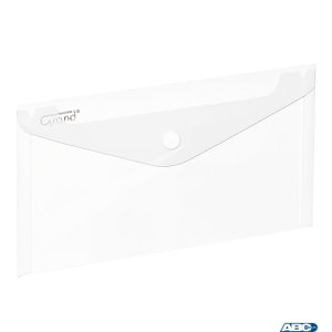Teczka kopertowa na zatrzask DL ZP-046 biała GRAND 120-1868