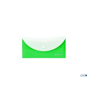 Koperta DL dwie kieszenie zielona FOCUS 0410-0089-04 PANTA PLAST