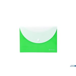 Koperta A5 dwie kieszenie zielona FOCUS 0410-0088-04 PANTA PLAST