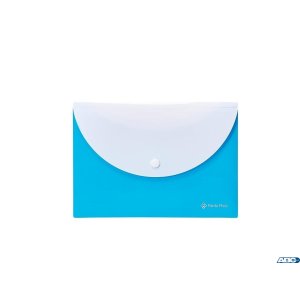 Koperta A5 dwie kieszenie niebieska FOCUS 0410-0088-03 PANTA PLAST