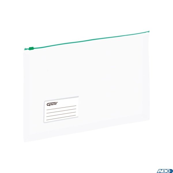 Teczka kopertowa strunowa EC011B GRAND, zielona, A4 GRAND 120-1790