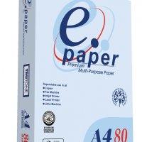 Papier ksero E-PAPER, uniwersalny, A4, klasa C, 145CIE, 500ark.