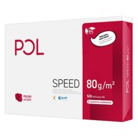 Papier ksero POL SPEED, A4, klasa C, 153CIE, 80gsm, 500ark.