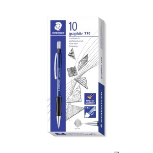 Ołówek automatyczny graphite, 0.7 mm, niebieska obudowa, Staedtler S 779 07-3