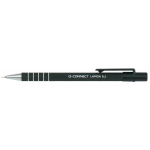 Ołówek automatyczny Q-CONNECT Lambda 0,5mm, czarny