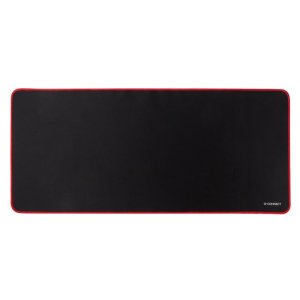 Podkładka pod mysz Q-CONNECT XXL, 90x40cm, czarno‑czerwona