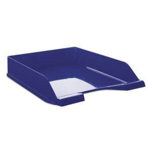 Szufladka na biurko DONAU, polistyren / PP, A4, standard, niebieska
