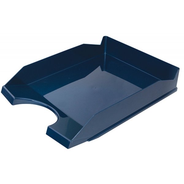 Szufladka na biurko OFFICE PRODUCTS, polistyren/PP, A4, granatowa