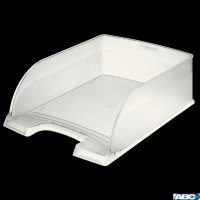 Półka na dokumenty Leitz Plus - Jumbo, przezroczysty, mleczny 52330003