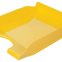 Szufladka na biurko OFFICE PRODUCTS, polistyren/PP, A4, żółta