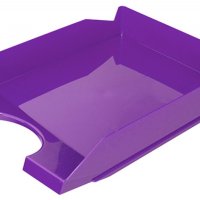 Szufladka na biurko OFFICE PRODUCTS, polistyren/PP, A4, fioletowa