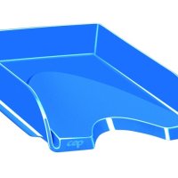 Szufladka na biurko CEPPro Gloss, polistyren, niebieska