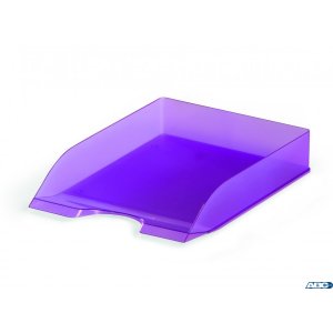 Półka na dokumenty DURABLE BASIC A4 przezroczysta purpurowa 1701673992