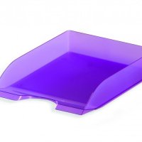 Półka na dokumenty DURABLE BASIC A4 przezroczysta purpurowa 1701673992