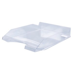 Szufladka na biurko OFFICE PRODUCTS, polistyren / PP, A4, transparentna
