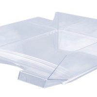 Szufladka na biurko OFFICE PRODUCTS, polistyren/PP, A4, transparentna