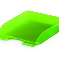 Półka na dokumenty DURABLE BASIC A4 jasnozielona przezroczysta 1701673017