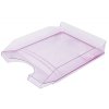 Szufladka na biurko OFFICE PRODUCTS, polistyren / PP, A4, transparentna fioletowa