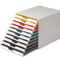 Pojemnik VARICOLOR z 10 kolorowymi szufladkami DURABLE 763027