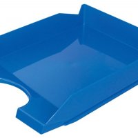 Szufladka na biurko OFFICE PRODUCTS, polistyren/PP, A4, niebieska