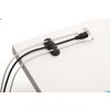 Klips samoprzylepny na 3 kable(2)grafit 503937 CAVOLINE CLIP    DURABLE