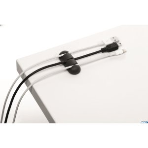 Klips samoprzylepny na 3 kable(2)grafit 503937 CAVOLINE CLIP    DURABLE