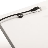 Klips samoprzylepny na 2 kable(6)grafit 503837 CAVOLINE CLIP    DURABLE