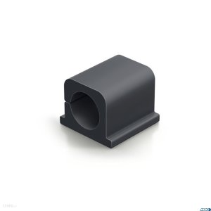 Klips samoprzylepny na 2 kable(4)grafit 504337 CAVOLINE CLIP PRO  DURABLE