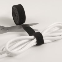 Taśma rzep do spinania kabli 1m*20mm czarna 503201 CAVOLINE GRIP DURABLE