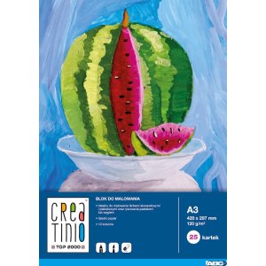 Blok do malowania A4 20k 120g CREATINIO 400079858