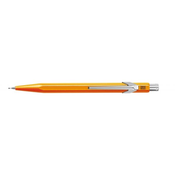 Ołówek automatyczny CARAN D'ACHE 844, 0,7mm, pomarańczowy