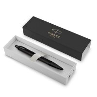 Długopis (niebieski wkład) IM ACHROMATIC BLACK 2127618, giftbox