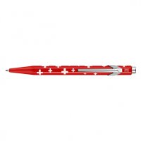 Długopis CARAN D'ACHE 849 Swiss Flag, M, czerwony