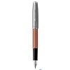 Pióro wieczne (F) SAND BLASTED METAL ORANGE PARKER 2169228, giftbox